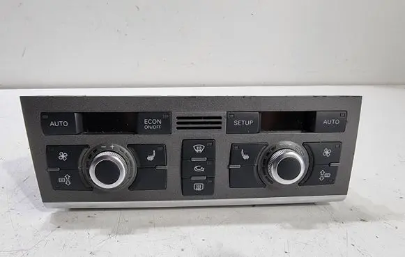 Audi A6 S6 C6 4F Climate control unit 4F1820043S 5HB00883306 4F0910043