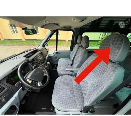 Renault Trafic II (X83) Front seat headrest