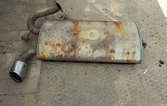Opel Antara Muffler/silencer 