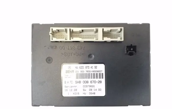 Mercedes-Benz S W221 Other control units/modules A2218704192