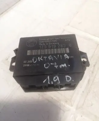 Skoda Octavia Mk2 (1Z) Parking PDC control unit/module 1Z0919283B 601849