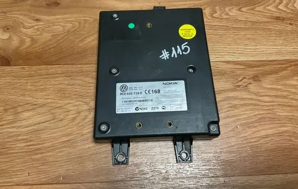 Volkswagen PASSAT B6 Phone control unit/module 3C0035729E 001040E8E2C5 N342Z276