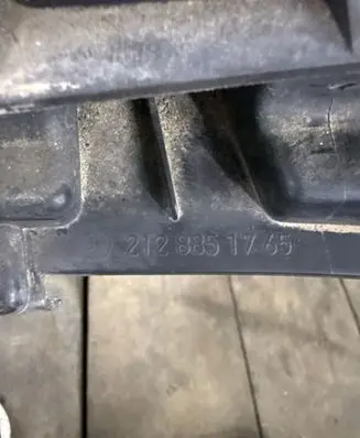 Mercedes-Benz E AMG W212 Front bumper support beam 2128851765