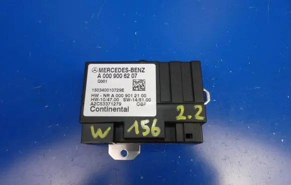 Mercedes-Benz GLA W156 X156 Fuel injection pump control unit/module A0009006207 150340010729E A0009012100