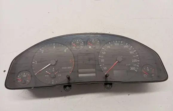 Audi A6 S6 C5 4B Speedometer (instrument cluster) 4B0919860E W2100017 008AUZ8Z0