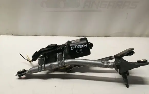 Citroen C1 Front wiper linkage and motor