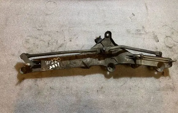 Mercedes-Benz S W220 Front wiper linkage and motor