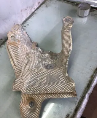 BMW X2 U10 Exhaust heat shield 849837405
