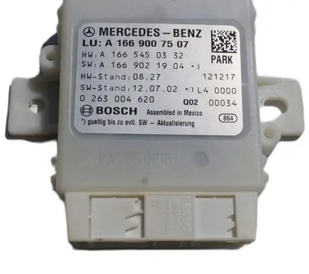 Mercedes-Benz ML W166 Parking PDC control unit/module A1669007507
