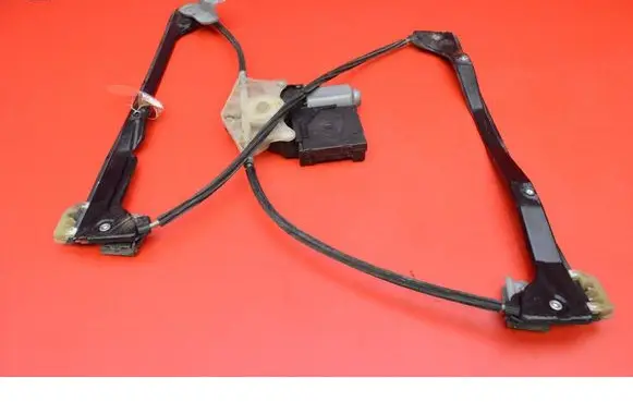 Volkswagen Touran I Front door window regulator with motor 1K0959701B