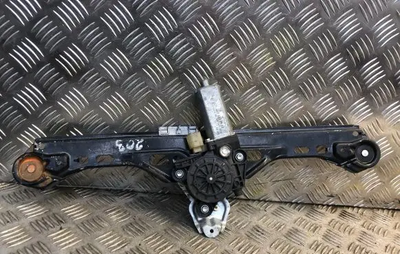 Mercedes-Benz C W203 Rear door window regulator with motor 2038202942