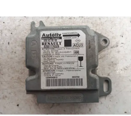 Renault Scenic I Airbag control unit/module 8200117652B 600639500