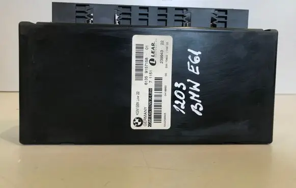 BMW 5 E60 E61 Comfort/convenience module 6135915715801 23994322 9157158