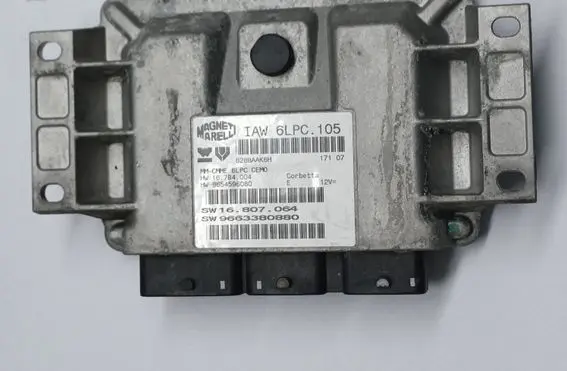 Peugeot 207 Engine control unit/module 9663380880 IAW6LPC105