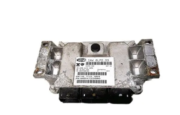 Peugeot 206+ Engine control unit/module 9654722680