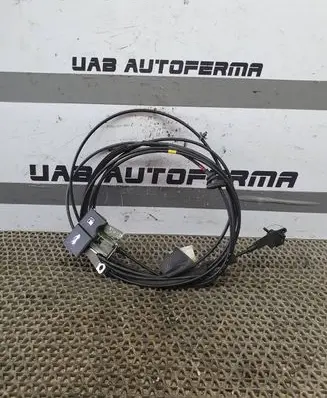 Nissan Juke I F15 Engine bonnet/hood lock release cable 656211KK0A