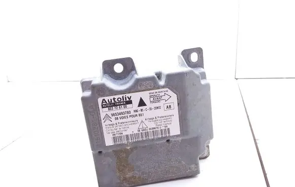 Citroen C4 I Airbag control unit/module 9653493780 603726100