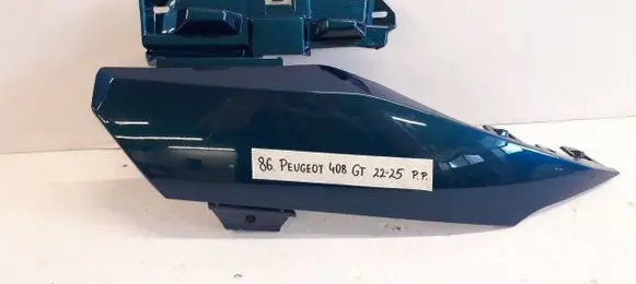 Peugeot 408 P54 Front bumper splitter molding 9847048480