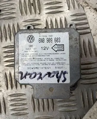 Volkswagen Sharan Airbag control unit/module 6N0909603 51960511 5WK4137
