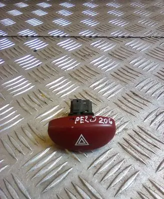 Peugeot 206 Hazard light switch 9643213777