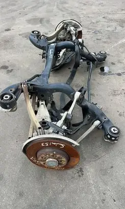 Rear axle beam
