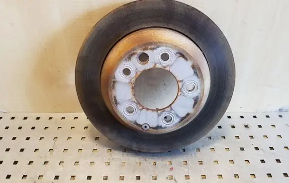 Volkswagen Touareg II Rear brake disc