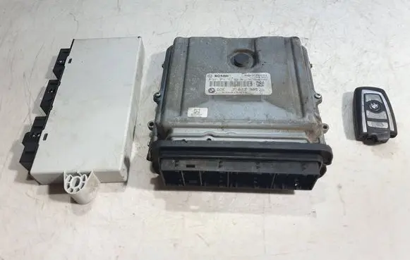 BMW 7 F01 F02 F03 F04 Engine ECU kit and lock set 7823905 0281014727 030015036