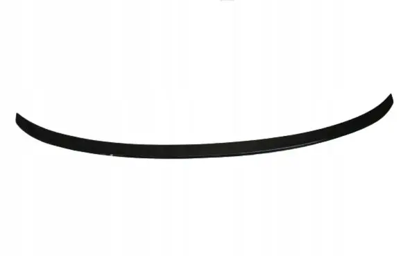 Rear bumper trim bar molding