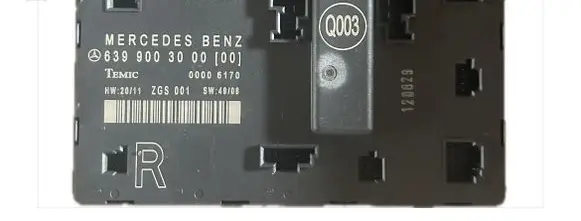 Mercedes-Benz Vito Viano W639 Door control unit/module A6399003000 00006170