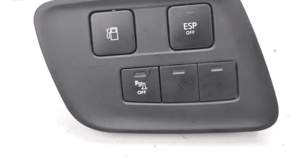 Citroen C4 II Central console control unit 9666882977