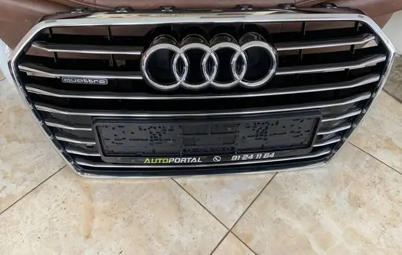 Front bumper upper radiator grill