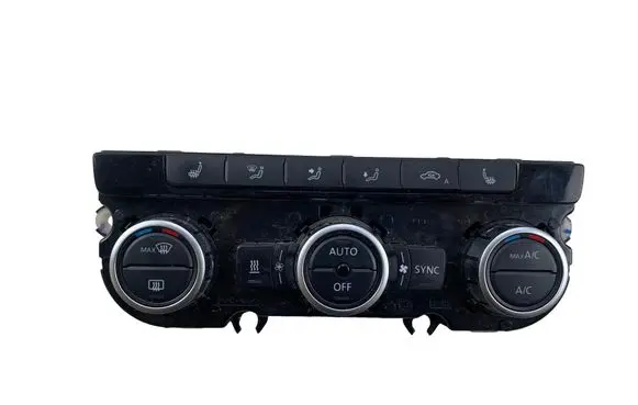 Volkswagen PASSAT B7 Interior fan control switch 3AA907044BS