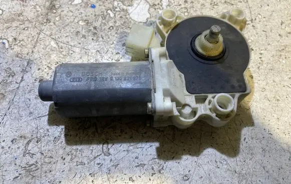 Front door window regulator motor