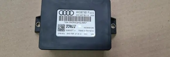 Audi A6 S6 C7 4G Hand brake control module 4H0907801F