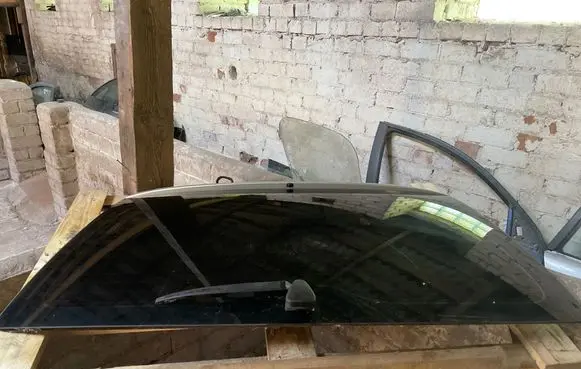 BMW 5 E39 Rear windscreen/windshield window 43R001103