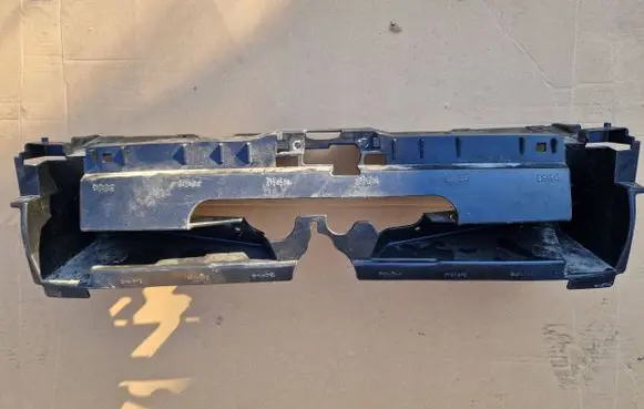 Front bumper foam support bar
