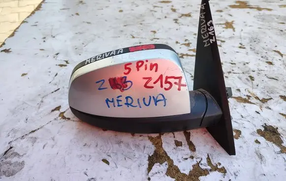 Opel Meriva A Front door electric wing mirror 