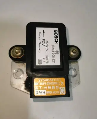 Subaru Legacy ESP acceleration yaw rate sensor 0265005221 0003677