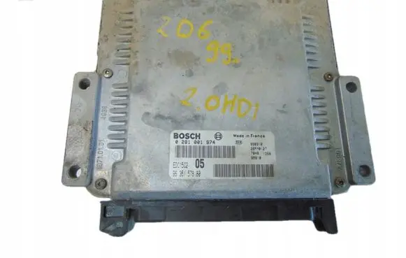 Peugeot 206 Engine control unit/module 0281001974