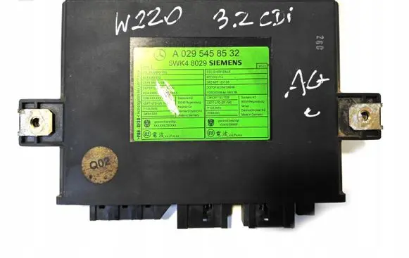 Mercedes-Benz S W220 Keyless (KESSY) go control unit/module A0295458532