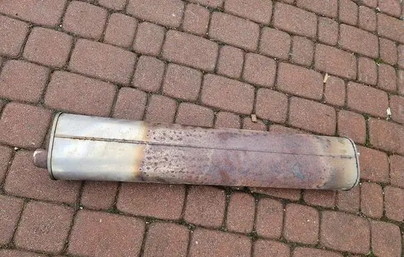 Opel Adam Rear muffler/silencer tail pipe 13450798-
