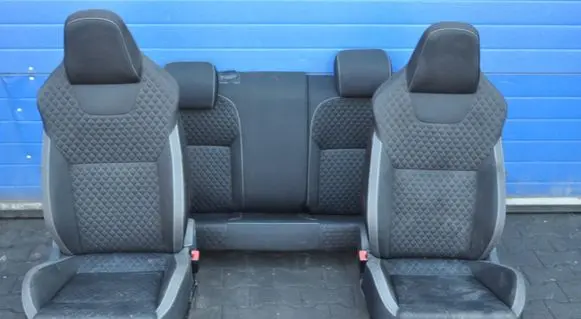 Skoda Rapid (NH) Seat and door cards trim set 