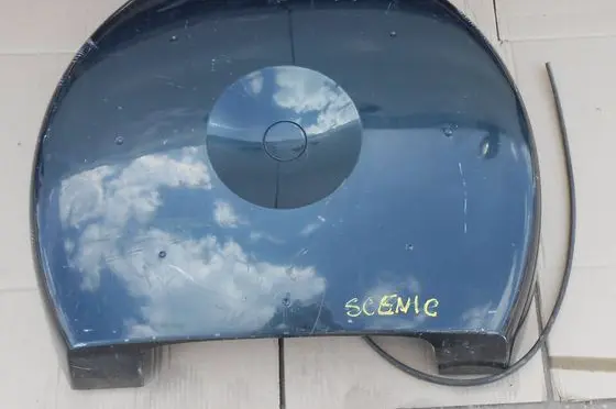 Renault Scenic RX Spare wheel section trim 7700354357