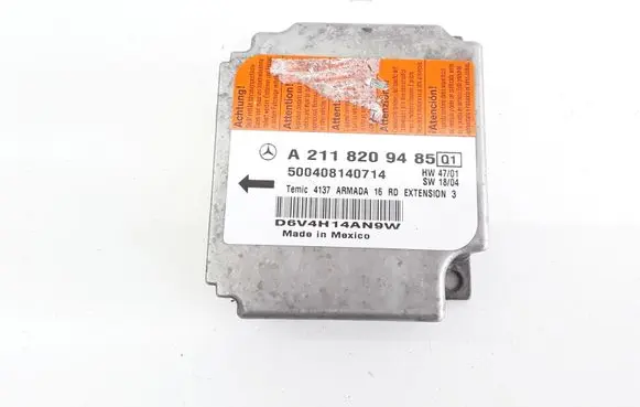 Mercedes-Benz E W211 Airbag control unit/module A2118209485