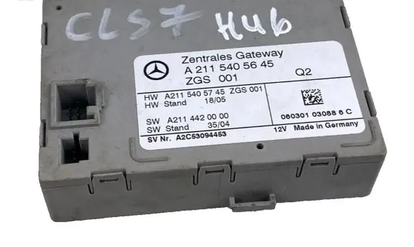 Mercedes-Benz E W211 Other control units/modules A2115405745 A2115405645 A2114420000