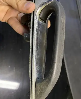 Mercedes-Benz W123 Front door exterior handle 1237600359
