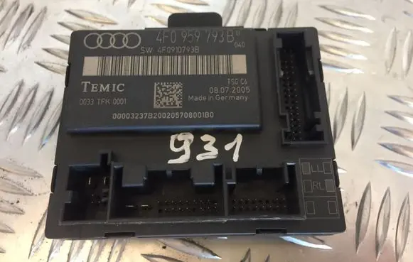 Audi A6 S6 C6 4F Door control unit/module 4F0959793B 931