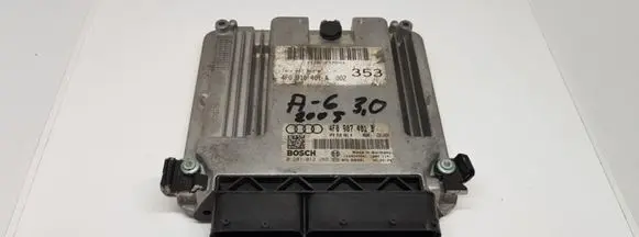 Audi A6 S6 C6 4F Engine control unit/module 4F0907401B 0281012269