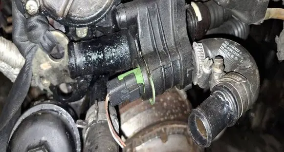 Peugeot 307 Engine coolant pipe/hose 