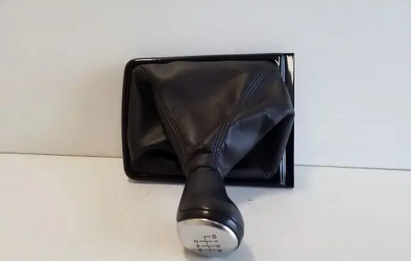 Jaguar XE Gear lever shifter trim leather/knob GX737C455A